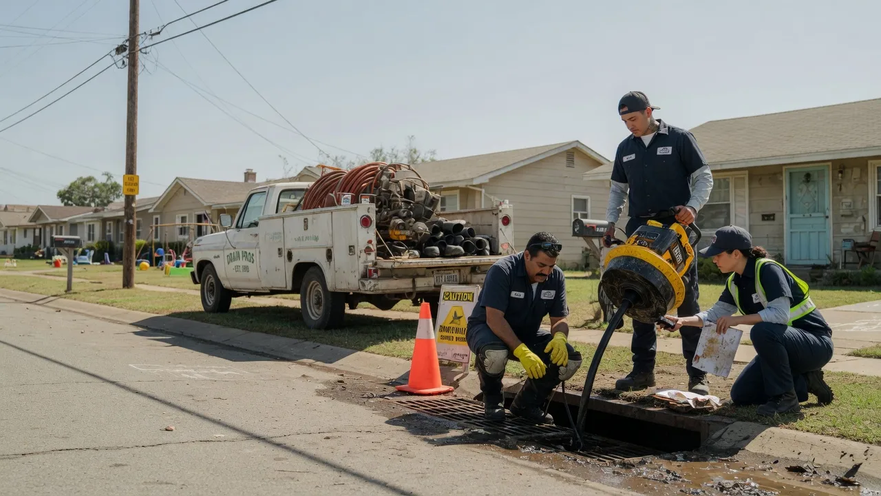 Drain Cleaning in Louann, AR near me